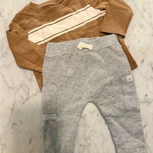 Gray Kids Jogger Pants